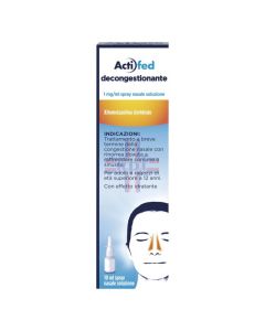 ACTIFED DECONGESTIONANTE*spray nasale 10 ml 1 mg/ml