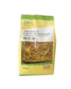 ZERO% GLUTINE TAGLIATELLE A NIDO DI RISO INTEGRALE SENZA GLUTINE BIO 250 G