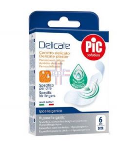 CEROTTO PIC DELICATE DITA ANTIBATTERICO 6 PEZZI