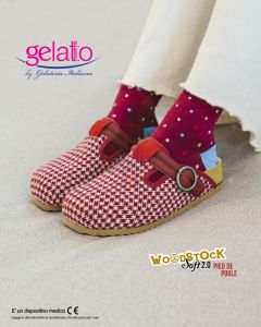 PLANTARE INDOSSABILE PUNTA CHIUSA WOODSTOCK SOFT 2.0 PDP RED39/40