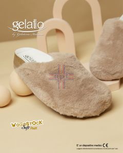 PLANTARE INDOSSABILE PUNTA CHIUSA WOODSTOCK SOFT PHOOF CAPPUCCINO 37/38