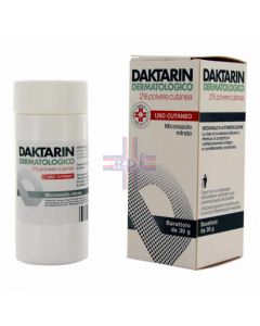 DAKTARIN*polv cutanea 30 g 20 mg/g 
