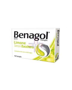 BENAGOL*16 pastiglie limone senza zucchero
