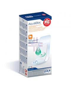 CEROTTO PIC AQUABLOC STERILE 10X25 CM ANTIBATTERICO 25 PEZZI
