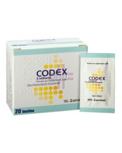 CODEX*20 bust polv orale 5 mld 250 mg  (SCADENZA 12/2020)