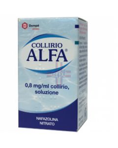 COLLIRIO ALFA*collirio 10 ml 0.8 mg/ml
