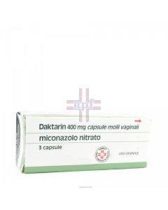 DAKTARIN*3 cps vag 400 mg