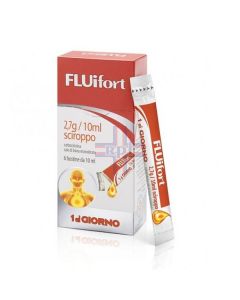 FLUIFORT*6 bust sciroppo 10 ml 2.7 g/10 ml