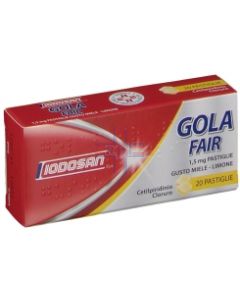 GOLAFAIR*20 pastiglie 1.5 mg miele-limone