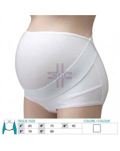 JOLIE MAMAN 1429 GUAINA GESTANTE COTONE BIANCO 3