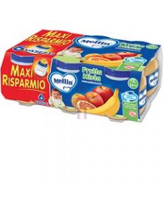 MELLIN OMOGENEIZZATO FRUTTA MISTA 100 G 6 PEZZI