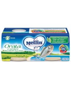 MELLIN OMOGENEIZZATO ORATA 4X80 G