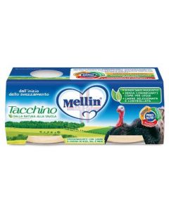 MELLIN OMOGENEIZZATO TACCHINO 4X80 G