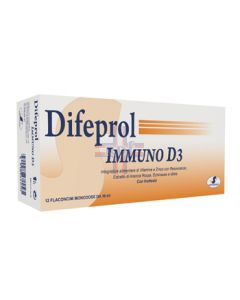 DIFEPROL IMMUNO D3 12 FLACONCINI DA 10 ML