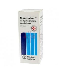 MUCOSOLVAN*soluz nebul 40 ml 7.5 mg/ml
