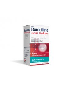NEOBOROCILLINA GOLA DOLORE*1 flaconcino spray 15 ml 37.5 mg menta