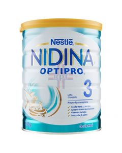 NIDINA 3 OPTIPRO LATTE CRESCITA POLVERE 800 G