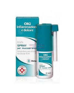 OKI INFIAMMAZIONE E DOLORE*spray mucosa orale 15 ml 0.16%