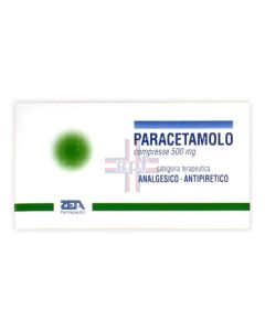 PARACETAMOLO (ZETA FARMACEUTICI)*20 cpr 500 mg