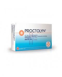 PROCTOLYN*10 supp 0.1 mg + 10 mg