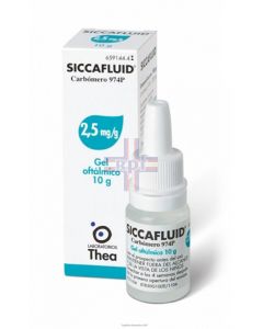 SICCAFLUID*gel oftalmico 10 g 2.5 mg/g