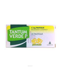 TANTUM VERDE P*20 pastiglie 3 mg limone
