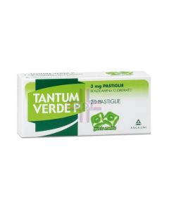 TANTUM VERDE P*20 pastiglie 3 mg menta