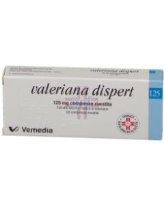 VALERIANA DISPERT*20 cpr riv 125 mg