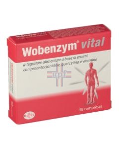 WOBENZYM VITAL 40 COMPRESSE